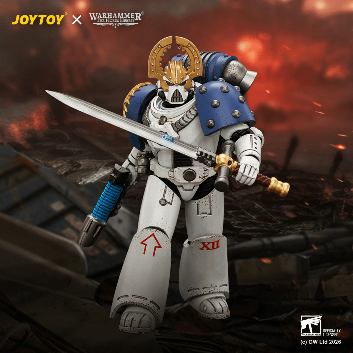 World Eaters MKVI Tactical Sergeant with Plasma Pistol and Power Sword