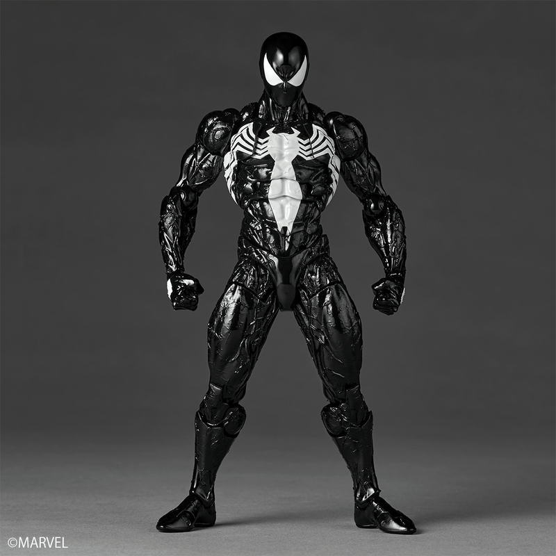 Revoltech Amazing Yamaguchi Symbiote Spider-Man (2027 Reissue)