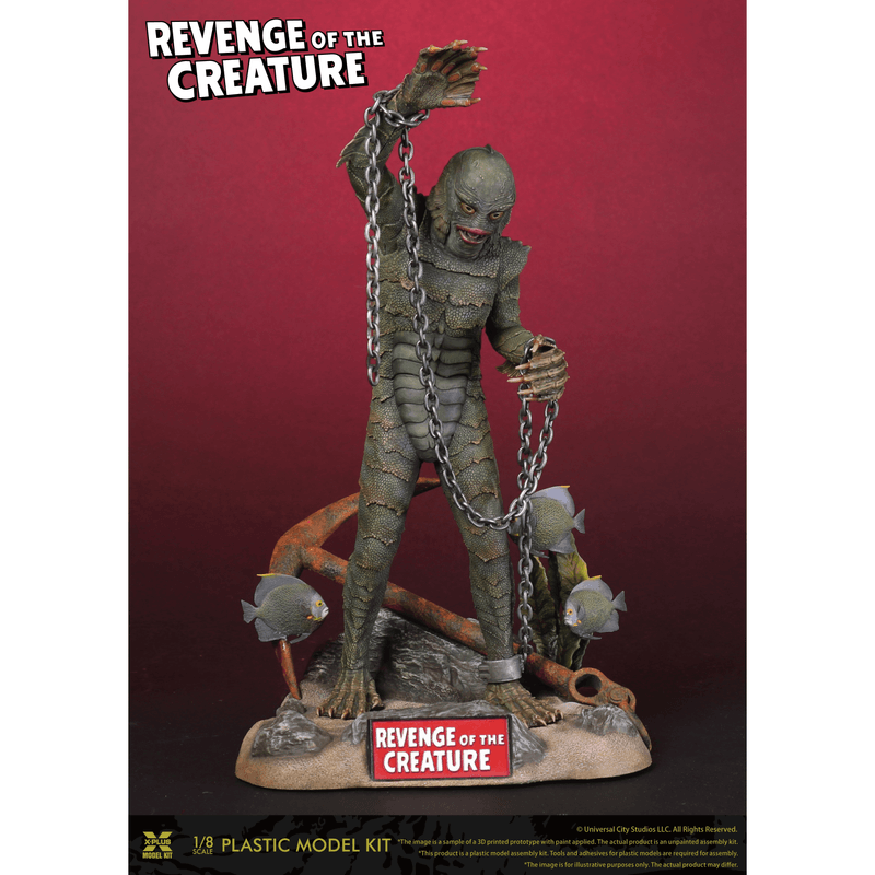 1/8 Scale Revenge of the Creature Plastic Model Kit