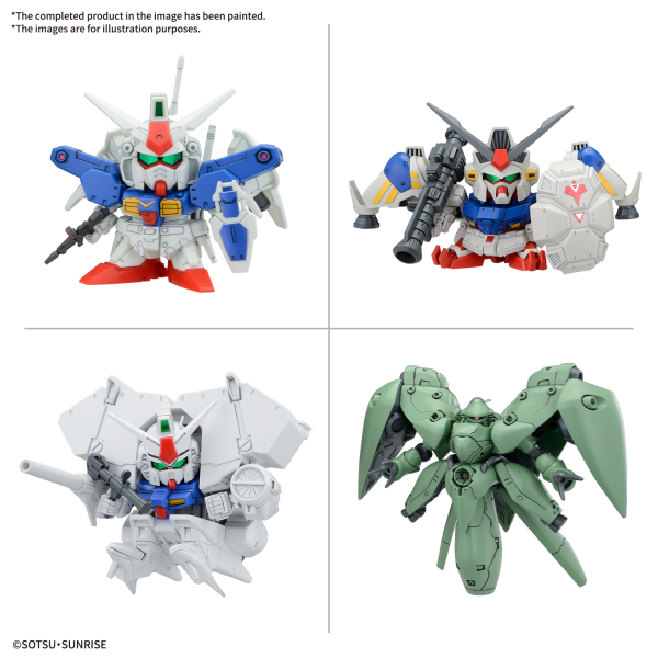 BB SENSHI MOBILE SUIT GUNDAM 0083 STARDUST MEMORY SET