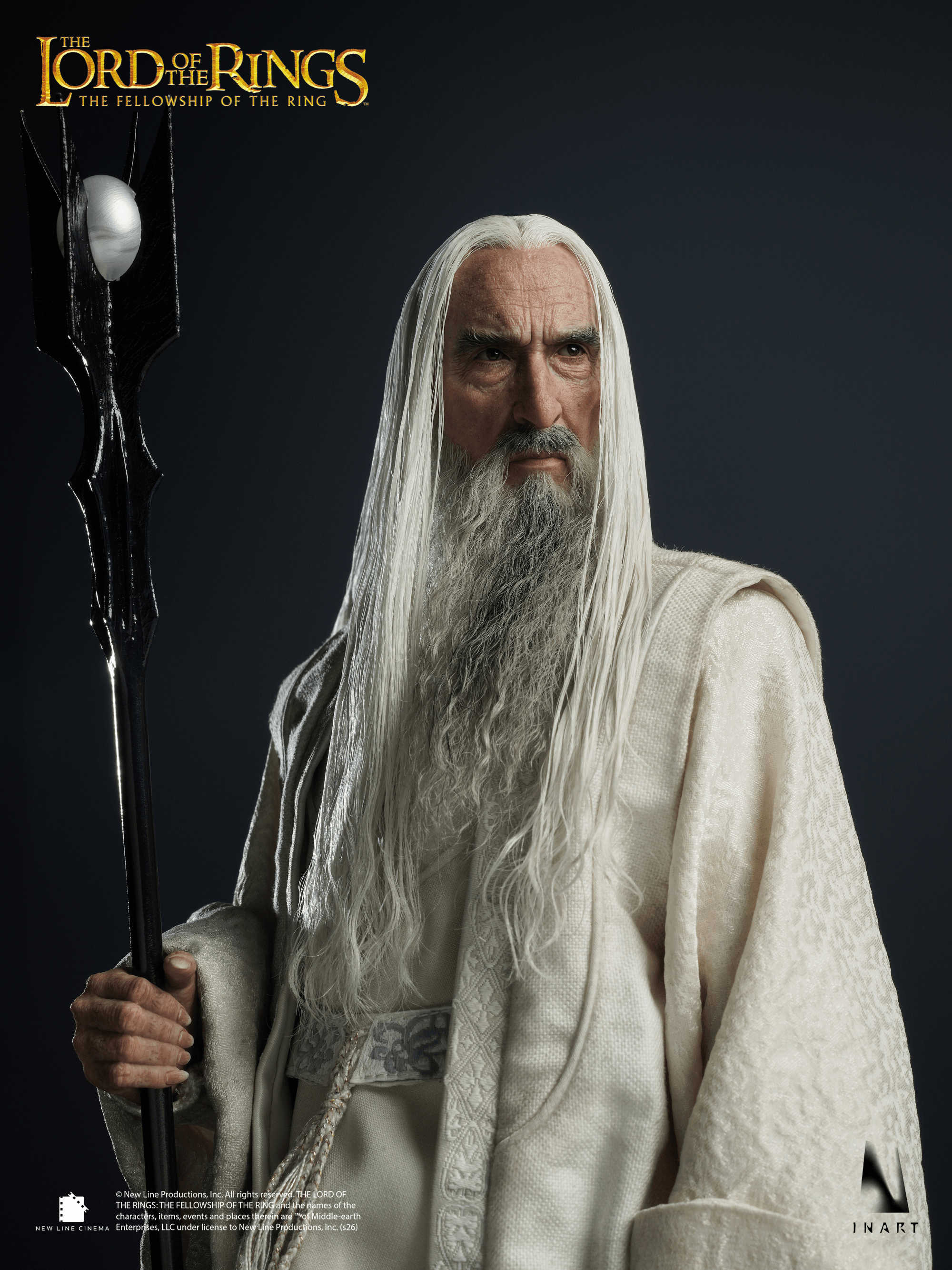 INART — The Lord of the Rings: The Fellowship of the Ring — Saruman 1/6 Collectible Figure