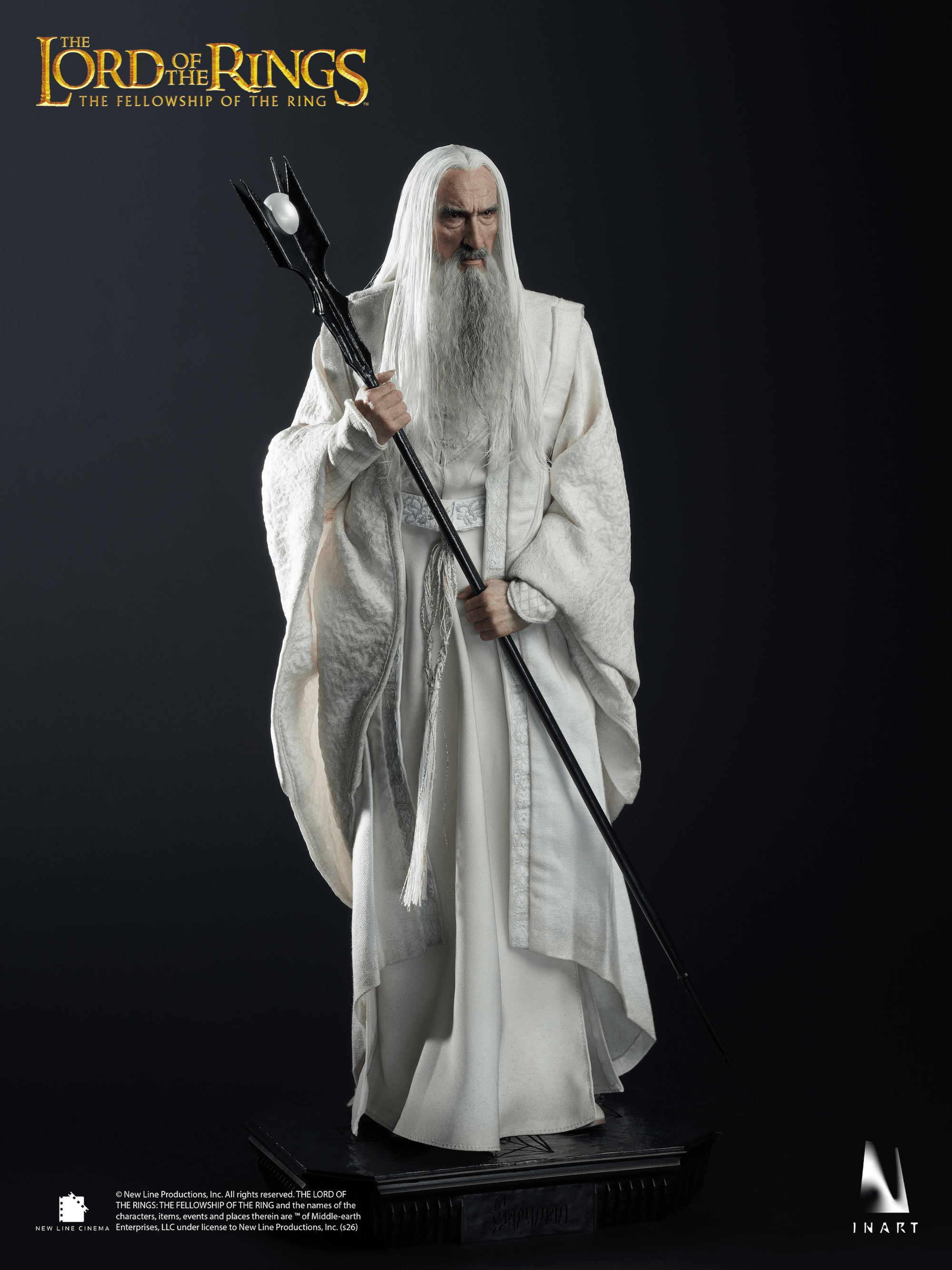 INART — The Lord of the Rings: The Fellowship of the Ring — Saruman 1/6 Collectible Figure