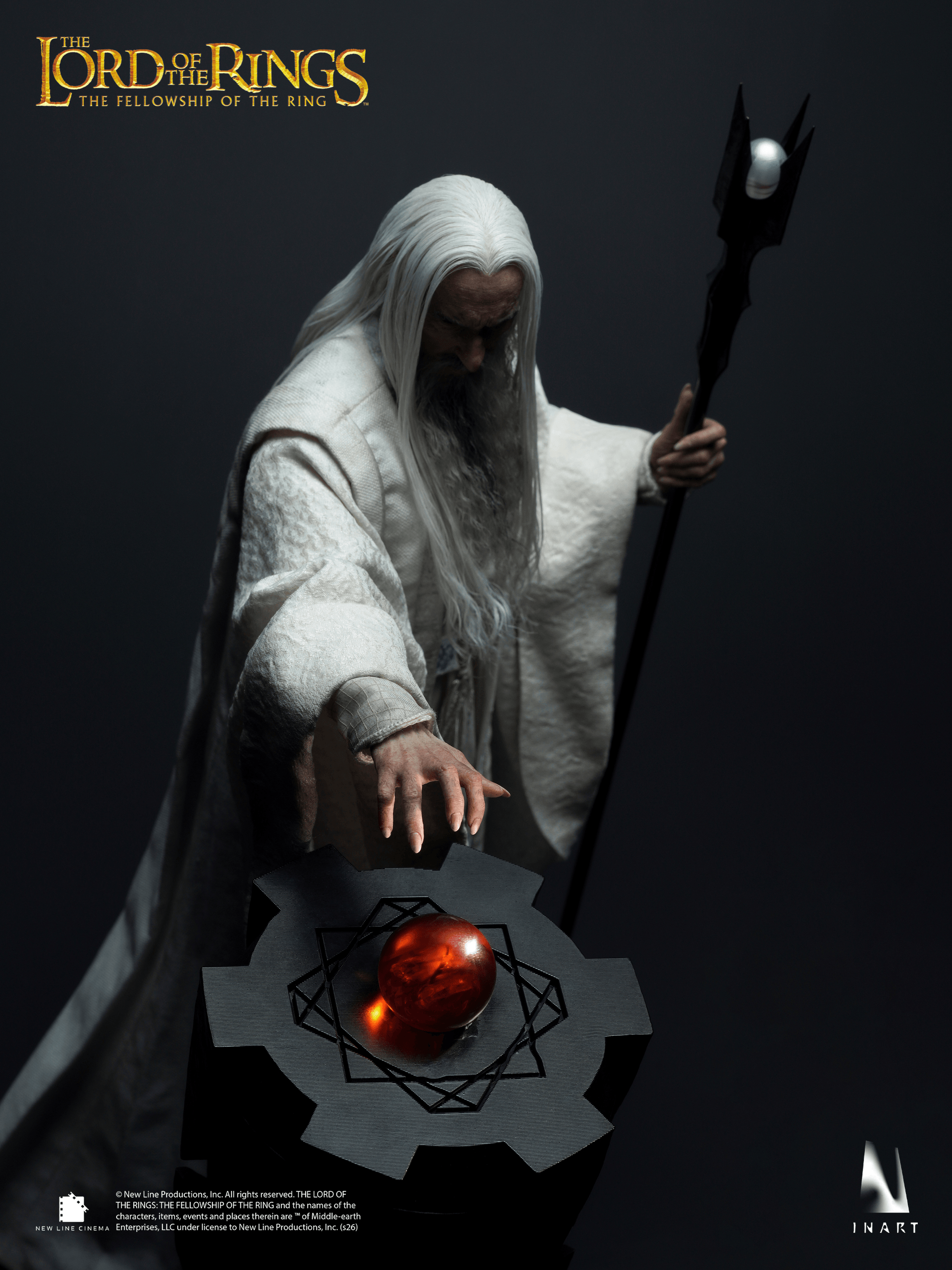 INART — The Lord of the Rings: The Fellowship of the Ring — Saruman 1/6 Collectible Figure